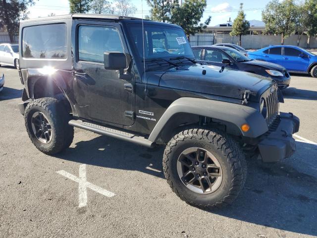 1C4AJWAG2CL176132 - 2012 JEEP WRANGLER SPORT BLACK photo 4