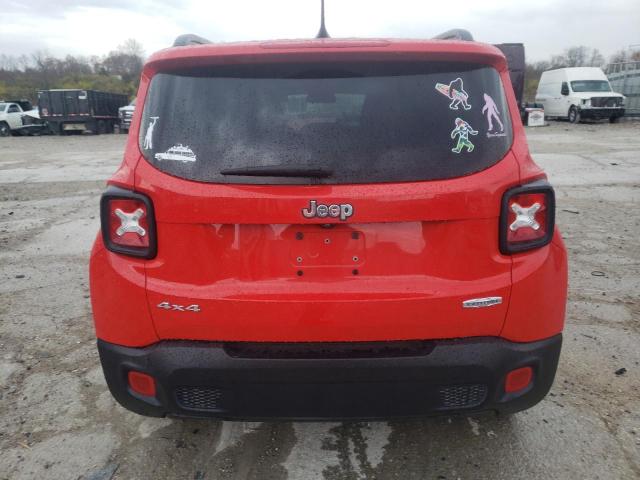 ZACCJBBB7HPG51992 - 2017 JEEP RENEGADE LATITUDE RED photo 6