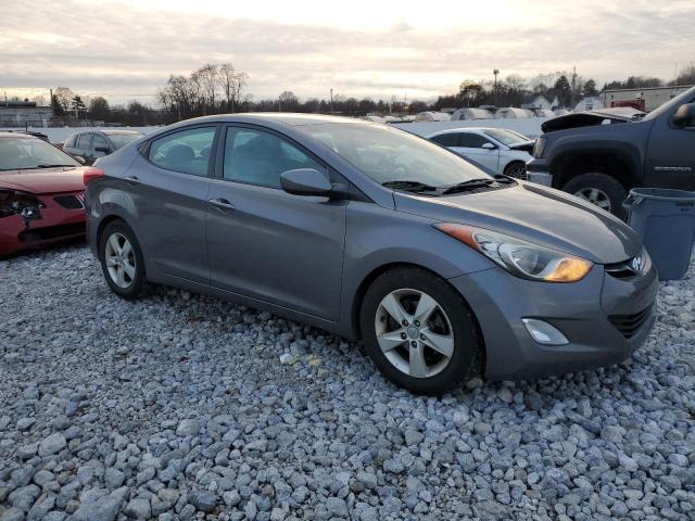 5NPDH4AE7CH065317 - 2012 HYUNDAI ELANTRA GLS GRAY photo 4