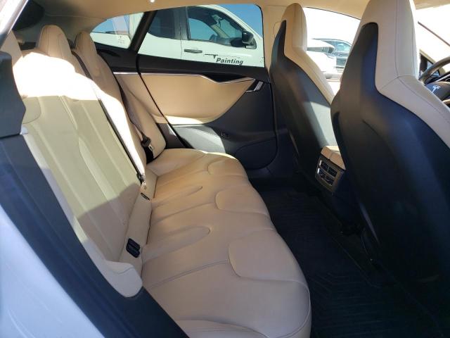 5YJSA1DN0DFP05907 - 2013 TESLA MODEL S WHITE photo 10