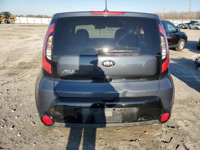 KNDJP3A56G7332800 - 2016 KIA SOUL + GRAY photo 6