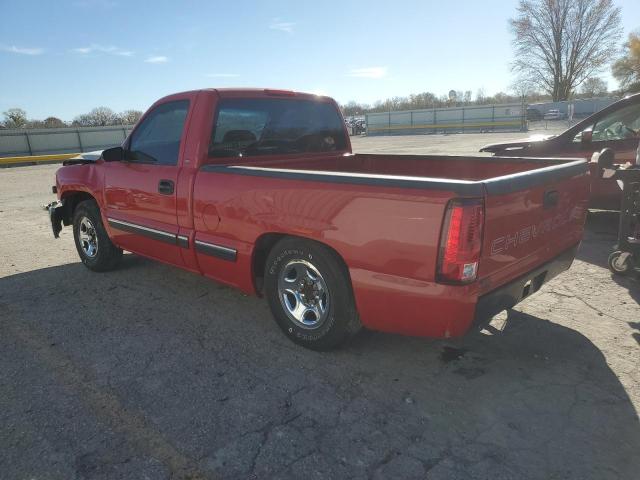 1GCEC14W31Z140980 - 2001 CHEVROLET SILVERADO C1500 RED photo 2