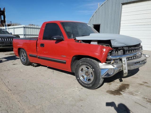 1GCEC14W31Z140980 - 2001 CHEVROLET SILVERADO C1500 RED photo 4