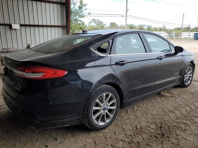 3FA6P0LU4HR318385 - 2017 FORD FUSION SE HYBRID BLACK photo 3