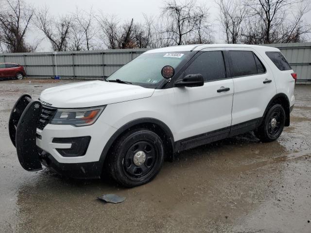 1FM5K8AR8GGB35834 - 2016 FORD EXPLORER POLICE INTERCEPTOR Weiß Foto 1