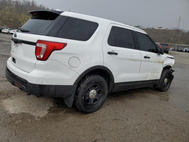 1FM5K8AR8GGB35834 - 2016 FORD EXPLORER POLICE INTERCEPTOR WHITE photo 3