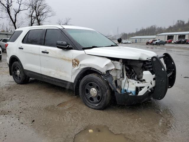 1FM5K8AR8GGB35834 - 2016 FORD EXPLORER POLICE INTERCEPTOR Weiß Foto 4