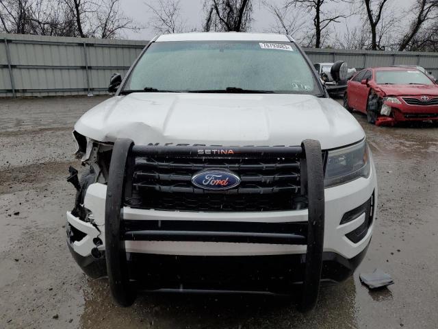 1FM5K8AR8GGB35834 - 2016 FORD EXPLORER POLICE INTERCEPTOR Weiß Foto 5