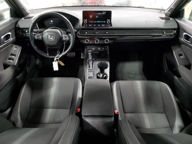 2HGFE2F53NH531966 - 2022 HONDA CIVIC SPORT SILVER photo 8