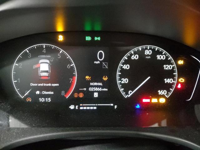 2HGFE2F53NH531966 - 2022 HONDA CIVIC SPORT SILVER photo 9