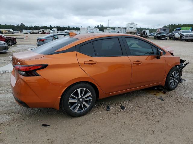 3N1CN8EV3NL866046 - 2022 NISSAN VERSA SV ORANGE photo 3