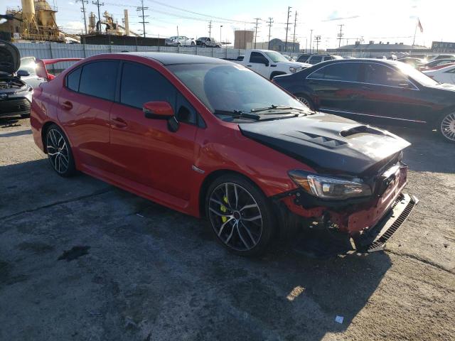 JF1VA2E60L9805109 - 2020 SUBARU WRX STI RED photo 4