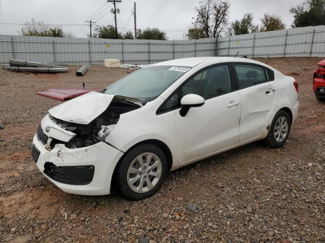 KNADM4A3XG6693573 - 2016 KIA RIO LX WHITE photo 1