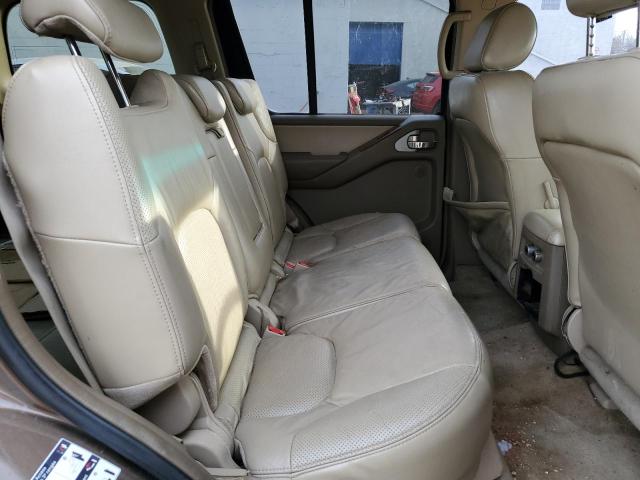 5N1AR18WX5C713658 - 2005 NISSAN PATHFINDER LE TAN photo 10