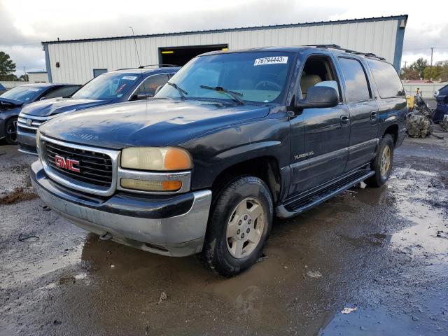 1GKFK16T21J304068 - 2001 GMC YUKON XL K1500 BLACK photo 1