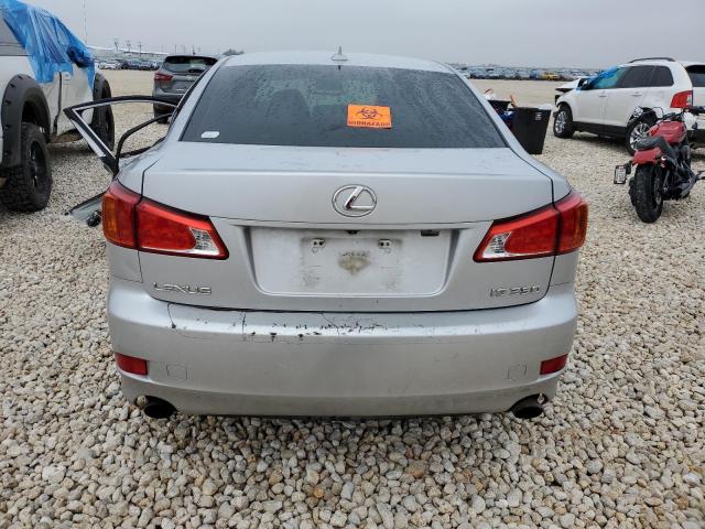 JTHBE5C27A5024870 - 2010 LEXUS IS 350 SILVER photo 6