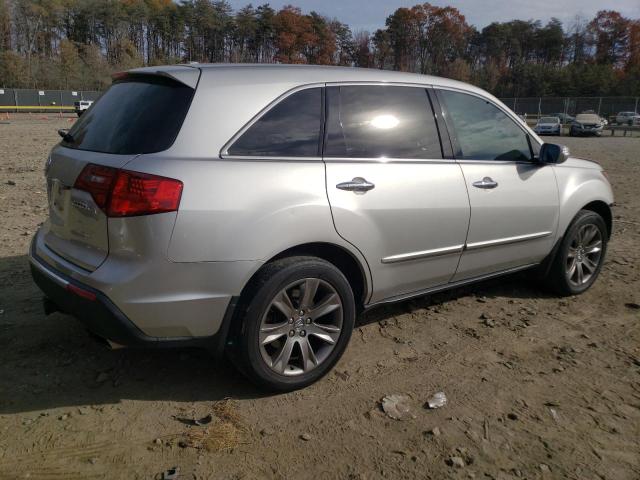 2HNYD2H63BH510086 - 2011 ACURA MDX TECHNOLOGY SILVER photo 3