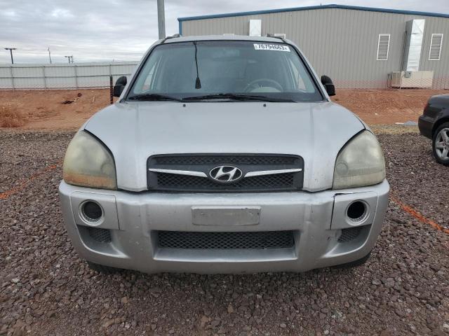 KM8JM12B97U585902 - 2007 HYUNDAI TUCSON GLS SILVER photo 5