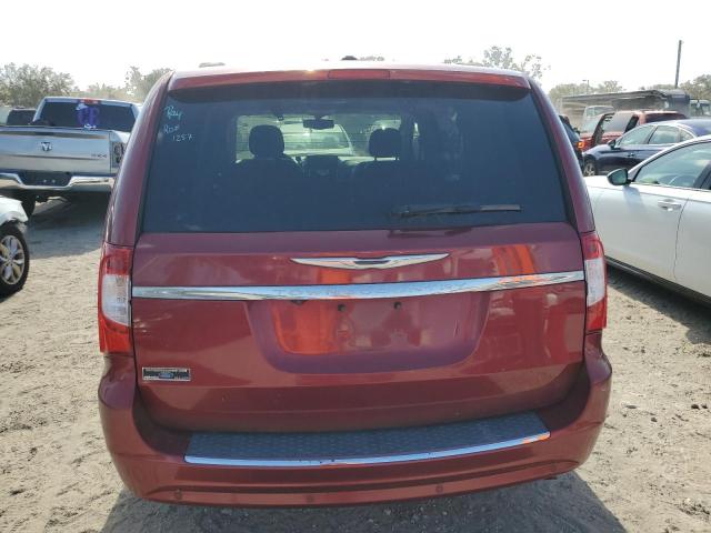 2C4RC1CG7DR569369 - 2013 CHRYSLER TOWN & COU TOURING L RED photo 6