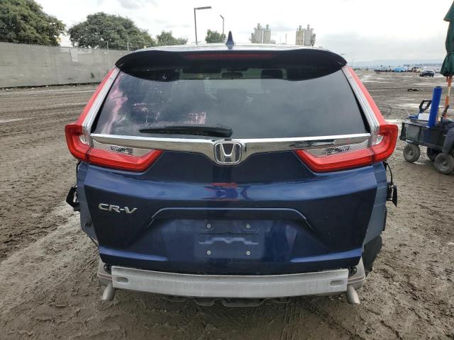 5J6RW1H57JA012664 - 2018 HONDA CR-V EX BLUE photo 6