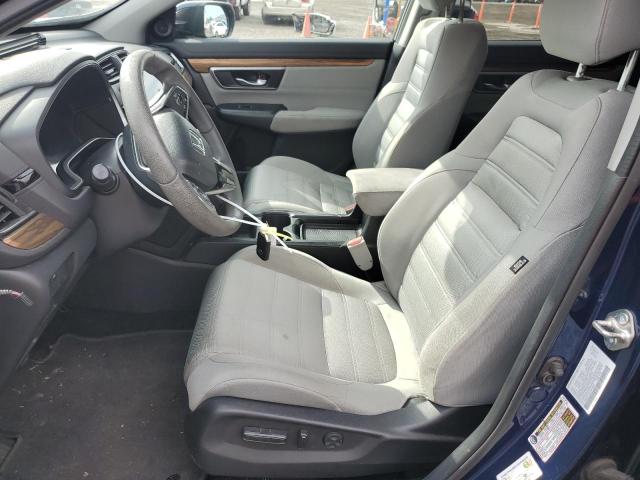 5J6RW1H57JA012664 - 2018 HONDA CR-V EX BLUE photo 7