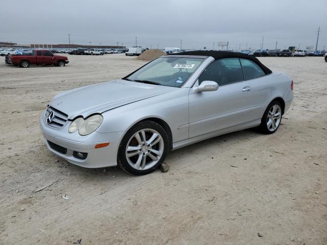 WDBTK56F37F216527 - 2007 MERCEDES-BENZ CLK 350 SILVER photo 1