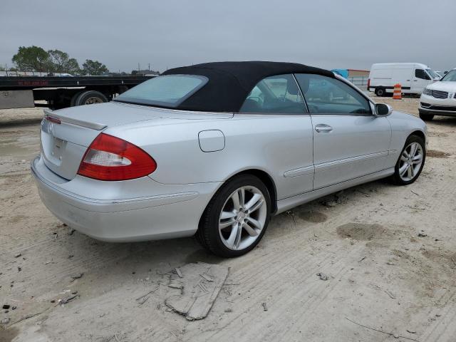 WDBTK56F37F216527 - 2007 MERCEDES-BENZ CLK 350 SILVER photo 3