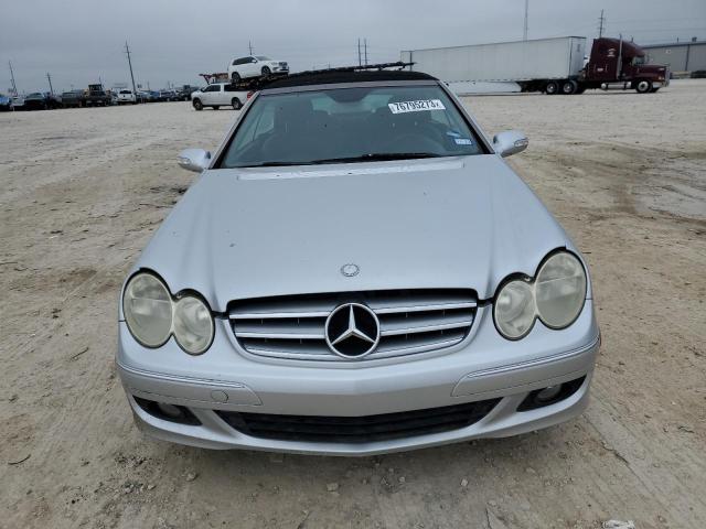 WDBTK56F37F216527 - 2007 MERCEDES-BENZ CLK 350 SILVER photo 5