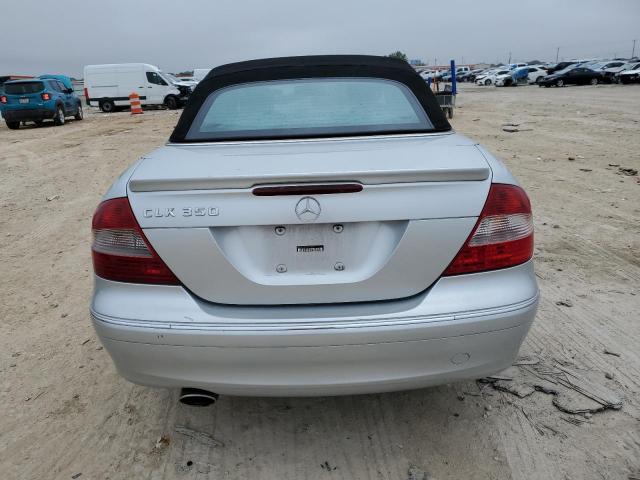 WDBTK56F37F216527 - 2007 MERCEDES-BENZ CLK 350 SILVER photo 6