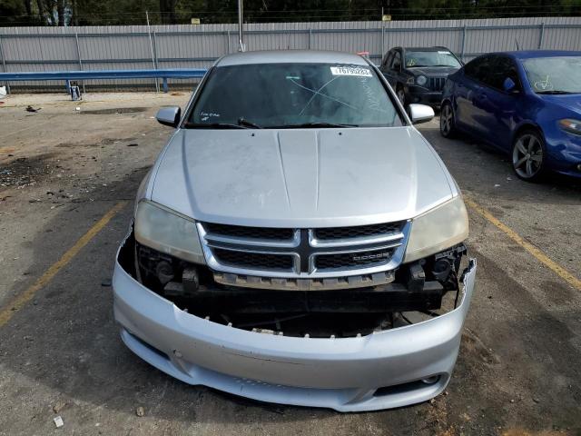 1B3BD2FB3BN534960 - 2011 DODGE AVENGER LUX SILVER photo 5