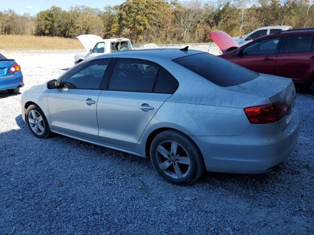 3VWLL7AJ5CM385168 - 2012 VOLKSWAGEN JETTA TDI SILVER photo 2