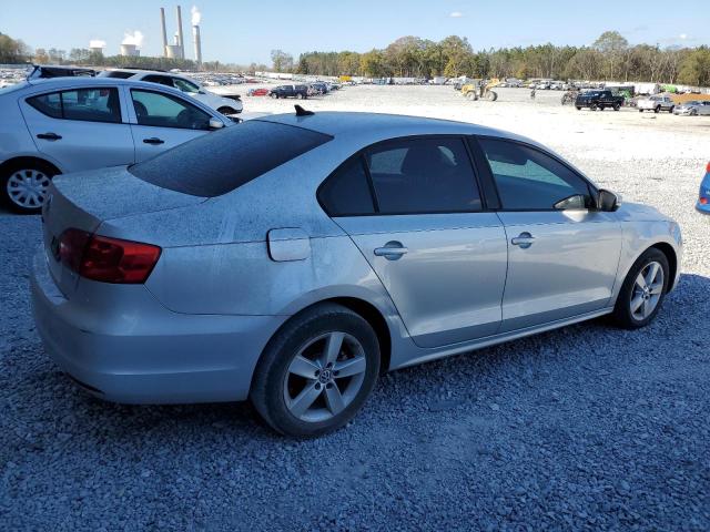 3VWLL7AJ5CM385168 - 2012 VOLKSWAGEN JETTA TDI SILVER photo 3