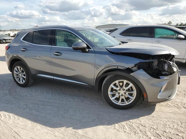 LRBAZLR41MD189725 - 2021 BUICK ENVISION PREFERRED ნაცრისფერი ფოტო 4