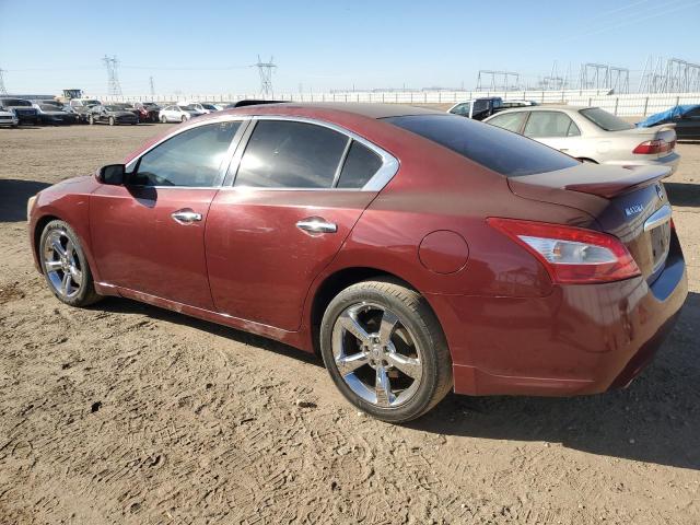 1N4AA5AP5BC822228 - 2011 NISSAN MAXIMA S BURGUNDY photo 2