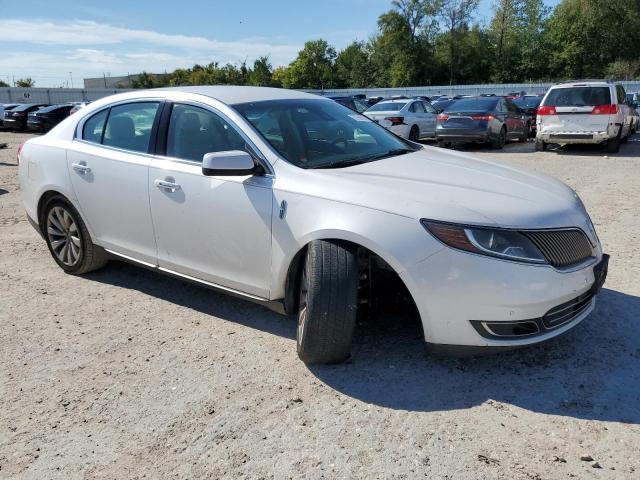 1LNHL9DK5EG601778 - 2014 LINCOLN MKS WHITE photo 4