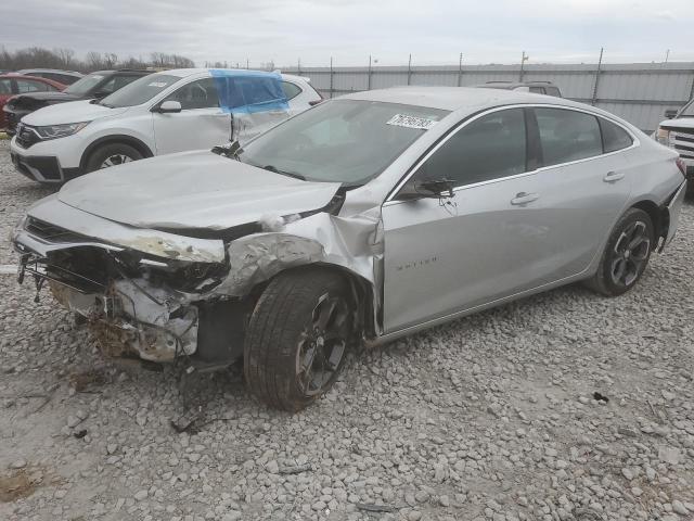 1G1ZD5ST6MF063700 - 2021 CHEVROLET MALIBU LT SILVER photo 1