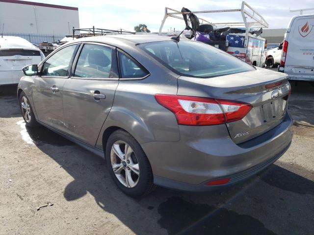 1FADP3F26EL260518 - 2014 FORD FOCUS SE GRAY photo 2