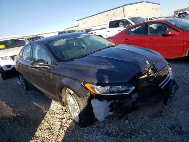 3FA6P0H71GR317616 - 2016 FORD FUSION SE GRAY photo 4