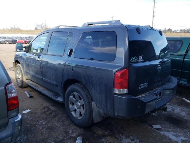 5N1AA08B44N710952 - 2004 NISSAN ARMADA SE GRAY photo 2