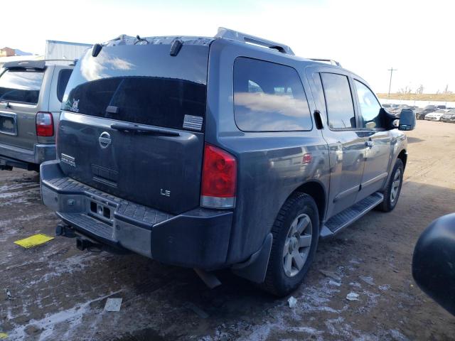 5N1AA08B44N710952 - 2004 NISSAN ARMADA SE GRAY photo 3