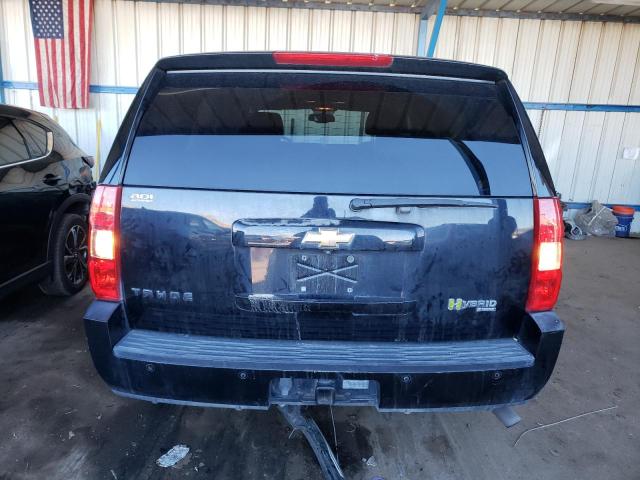 1GNFK13518R215676 - 2008 CHEVROLET TAHOE K1500 HYBRID BLACK photo 6