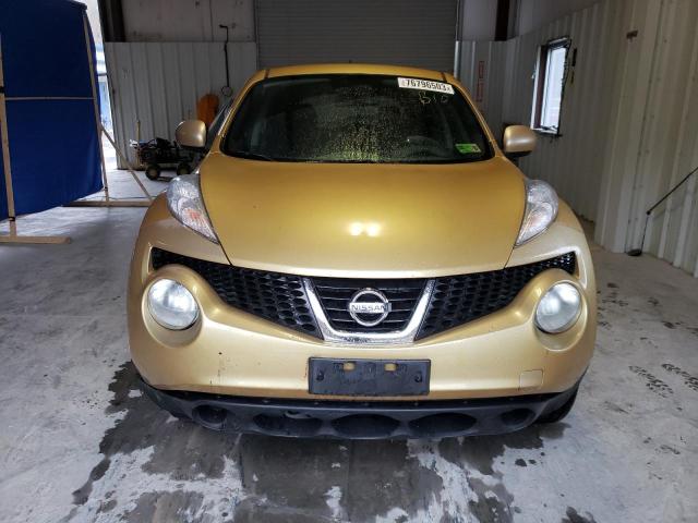 JN8AF5MV6DT219978 - 2013 NISSAN JUKE S YELLOW photo 5