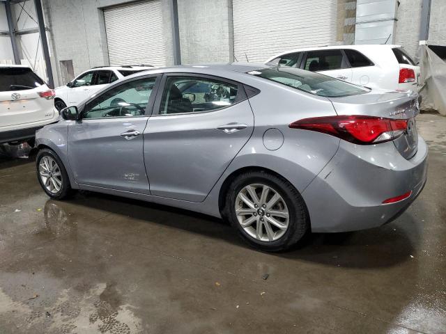 KMHDH4AE0FU225821 - 2015 HYUNDAI ELANTRA SE GRAY photo 2