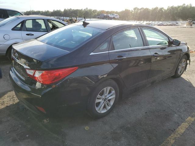 5NPEB4AC5EH833982 - 2014 HYUNDAI SONATA GLS BLACK photo 3