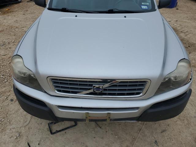 YV1CY59H641034501 - 2004 VOLVO XC90 SILVER photo 12