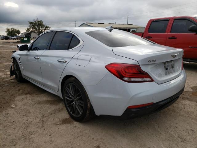 KMTG64LA2KU033295 - 2019 GENESIS G70 ADVANCED SILVER photo 2