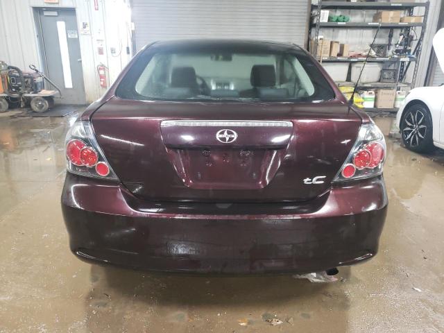 JTKDE167480220632 - 2008 TOYOTA SCION BURGUNDY photo 6