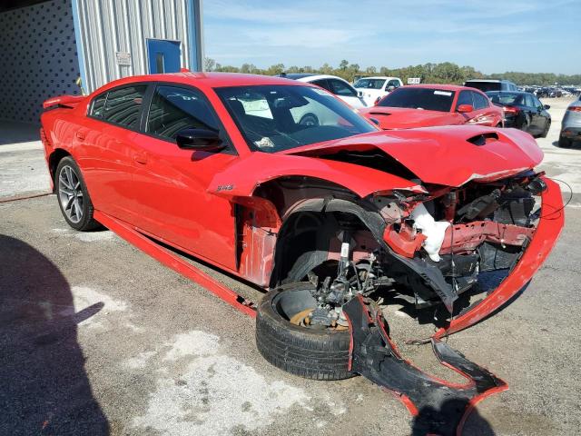 2C3CDXCT1PH563553 - 2023 DODGE CHARGER R/T RED photo 4