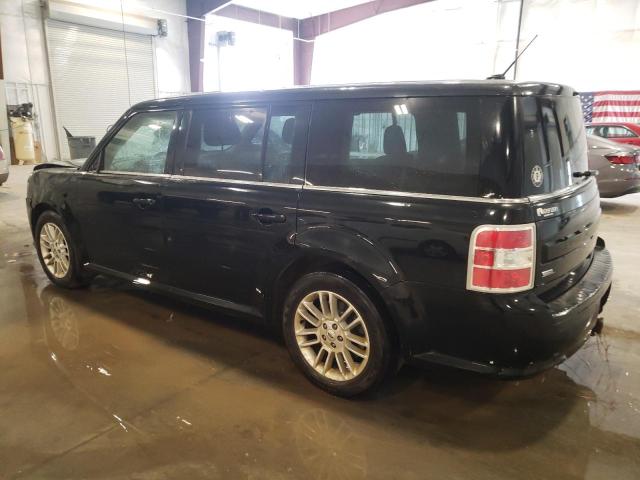 2FMHK6C81EBD11701 - 2014 FORD FLEX SEL BLACK photo 2