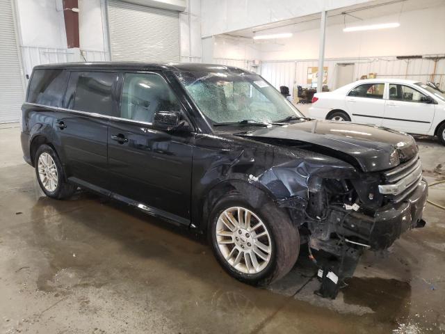 2FMHK6C81EBD11701 - 2014 FORD FLEX SEL BLACK photo 4